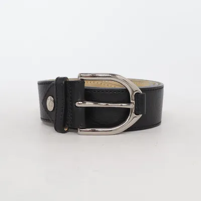 Belt (Black) from Longchamp Leather