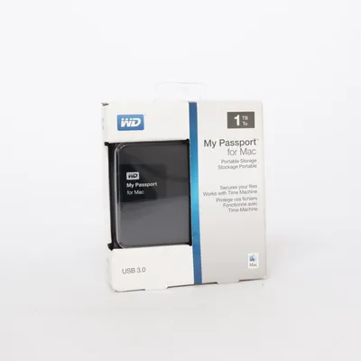 Extern hårddisk (Svart) från W.D