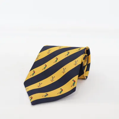 Tie (Yellow, Blue, Multicolored) from René Chagal