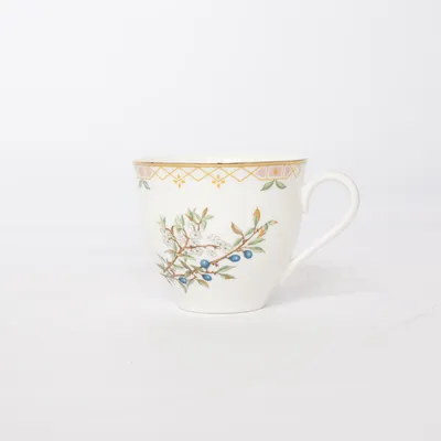 Kopp (Vit, Flerfärgad) från Christineholm Porcelaine