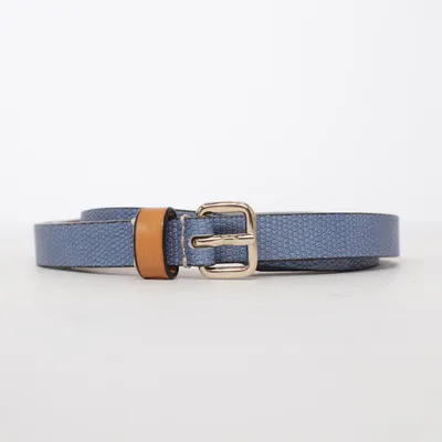 Riem (Blauw) van Tiger of Sweden Leer