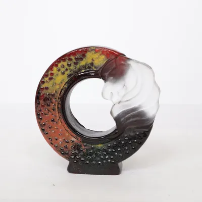 Figurine (Red, Black, Multicolored) from Kosta Boda