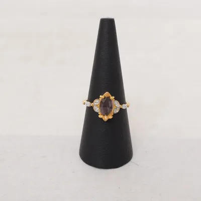 Ring (Gold, Pink, Grau) Unbekanntes Metall