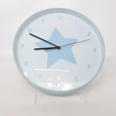 Väggklocka (Blå)