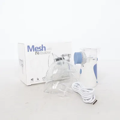 Équipement d'aide (Blanc, Bleu) de Mesh Nebulizer