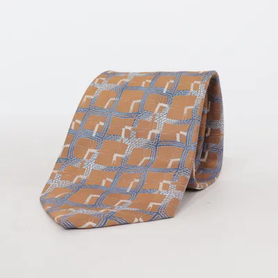 Tie (Brown, Blue, White) from Portia