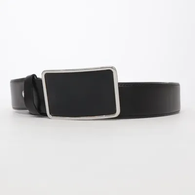 Bälte (Svart) Skinn