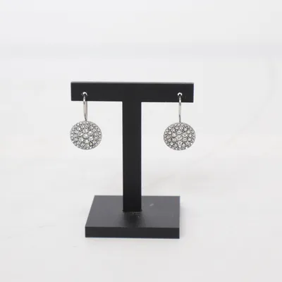 Örhängen (Silverfärgad) från Fossil Okänd metall