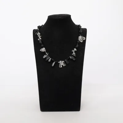 Necklace (Black, Transparent) from I.Me.My Plastic
