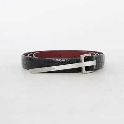 Riem (Zwart) van Tiger of Sweden Leer