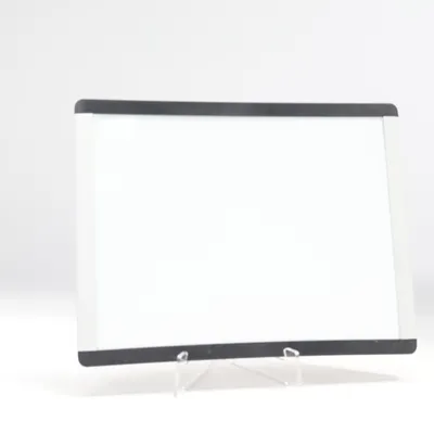 Magneetbord (Wit, Zwart, Zilver)