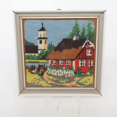 Broderad tavla