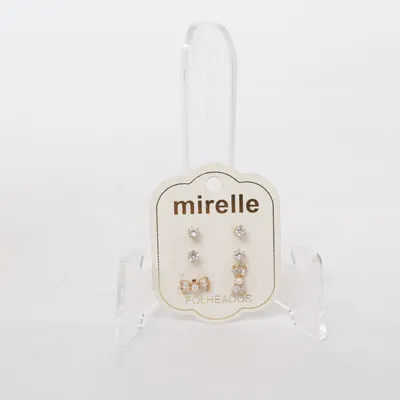 Boucles d'oreilles (Or) de Mirelle Métal inconnu