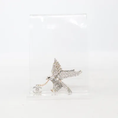 Broche (Wit, Geel) van Fashion Jewelry Onbekend materiaal