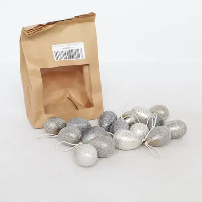 Påskpynt (Silverfärgad)
