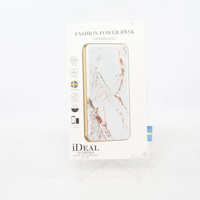 Powerbank (Carrara Gold) fra iDeal of Sweden