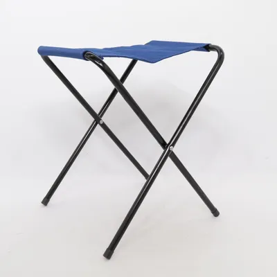 Campingstol (Blå, Svart)