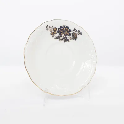 Small plate (White, Blue, Gold) from Bavaria