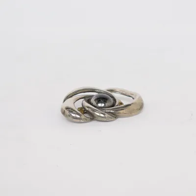 Broche (Zwart, Zilver) Onbekend materiaal