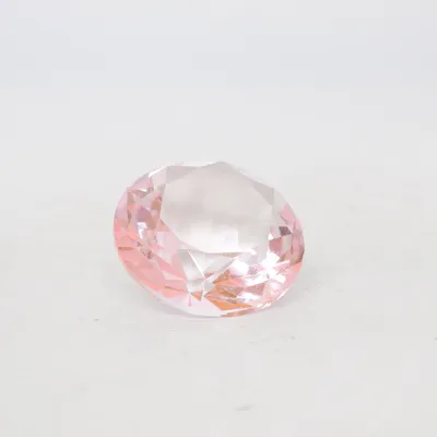 Dekorsten (Rosa, Transparent)