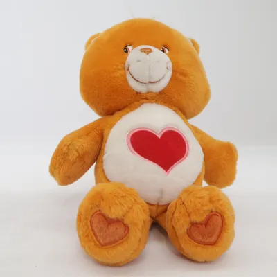 Soft toy (Tenderheart Bear) from Care Bears Acrylic, Polyester