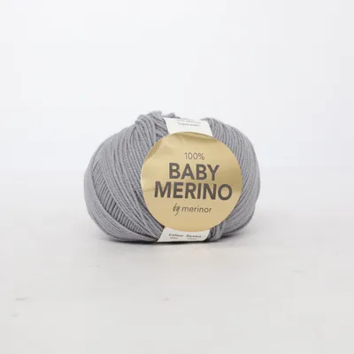 Garn (Grå) från Baby Merino