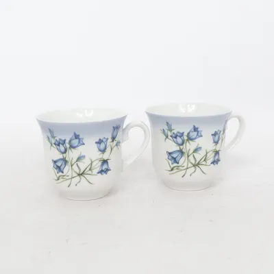 Tasse (Blanc, Bleu) de Svaneholm