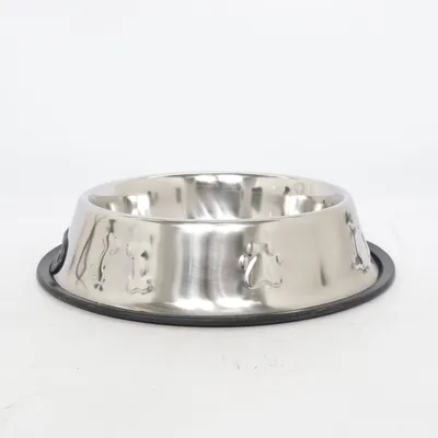 Feeding bowl (Silver, Black)