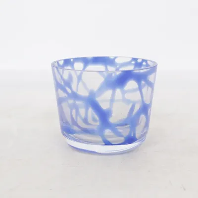 Candle holder (Blue, Transparent) from Steninge Slott