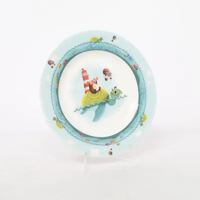 Bord (Blauw, Meerkleurig) van Villeroy & Boch