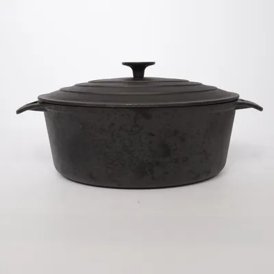 Cast iron casserole (Black)