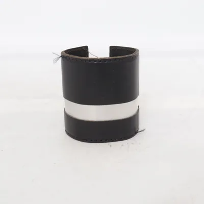 Brassard (Noir, Argent) Cuir, Métal inconnu