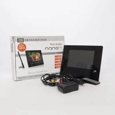Digital photo frame (Black) from Jobo