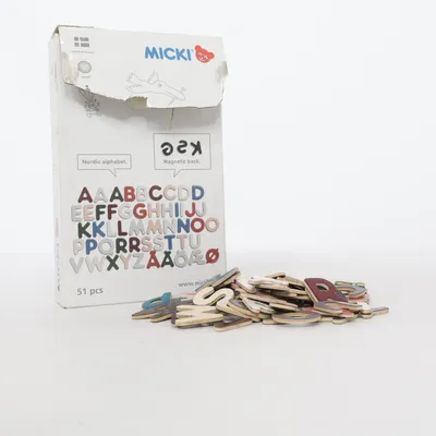 Baby accessoire (Nordic Alphabet) van Micki