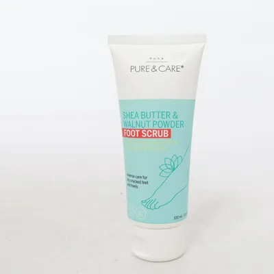 Soin des pieds (Shea Butter & Walnut Powder Foot Scrub) de Puca Pure & Care