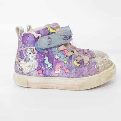 LED-Sneakers (Lila, Flerfärgad) från Twinkle Toes by Skechers