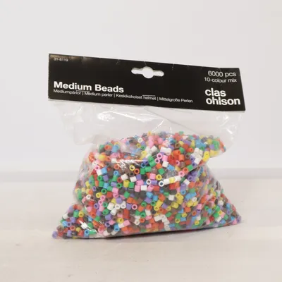 Plastpärlor (Flerfärgad) från Clas Ohlson