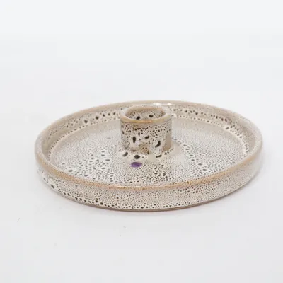 Candle holder (Beige, Black)