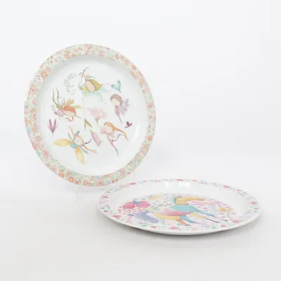 Plate (White, Multicolored) from Zara Home Kids