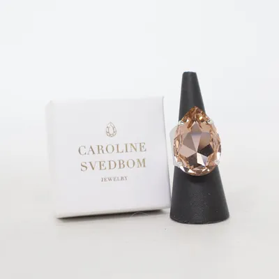 Bague (Perfect drop ring, Vintage rose, justerbar) de Caroline Svedbom Métal inconnu