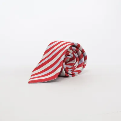 Tie (Red, White, Blue) from Batistini Silk
