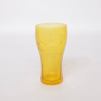 Drinkglas (Transparant, Geel) van Coca Cola