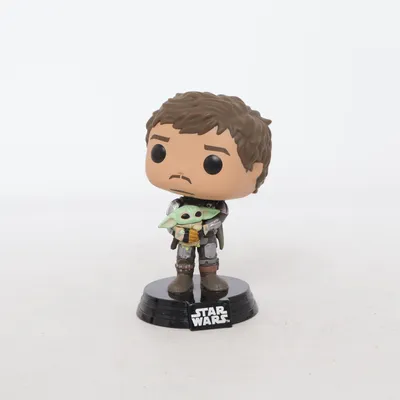 Speelgoedfiguur (The Mandalorian With Child) van Funko Pop!