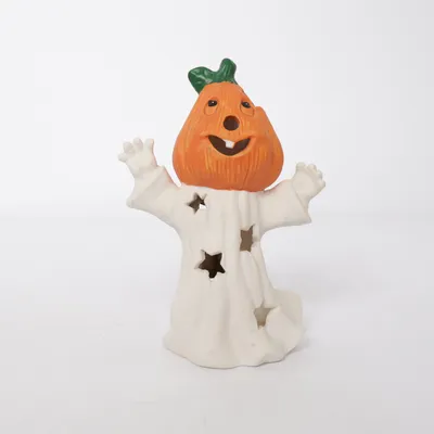 Ljuslykta (Vit, Orange)