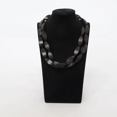 Collier (Noir) Bois