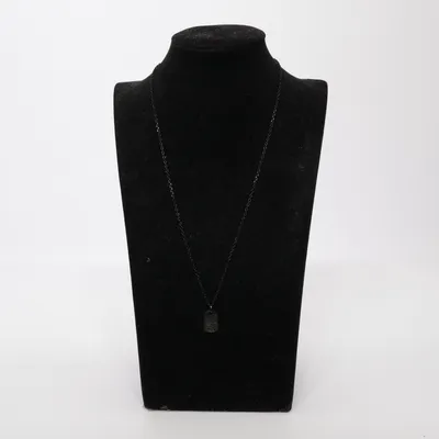 Halsband (Svart) från Emporio Armani Okänd metall