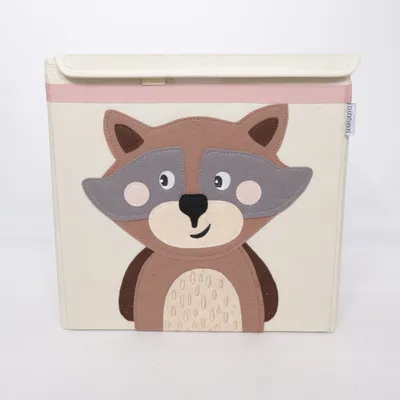 Storage box (Beige, Multicolored) from Glückswolke