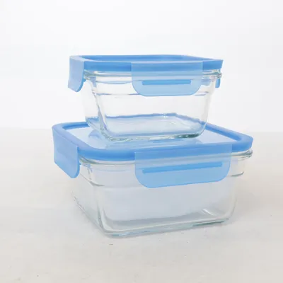 Matlåda (Blå, Transparent) från Glasslock