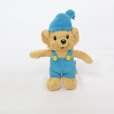 Zacht speeltje (Bruin, Blauw, Geel) van Bamses Värld