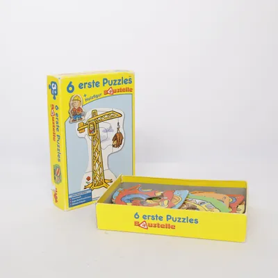 Pussel (Gul, Blå, Röd) från Haba